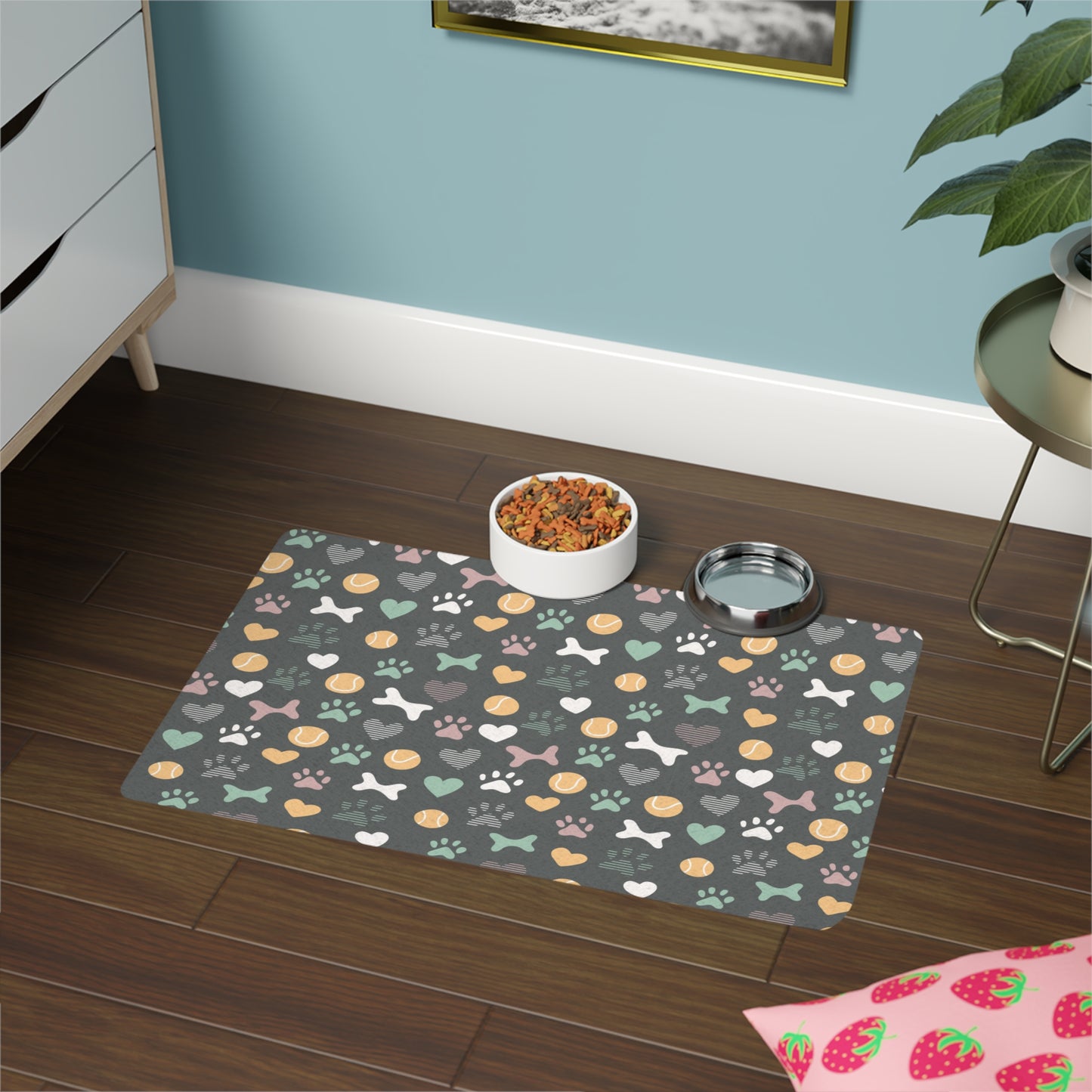Dog Food Mat and Cat Food Mat / Pet Food Placemat