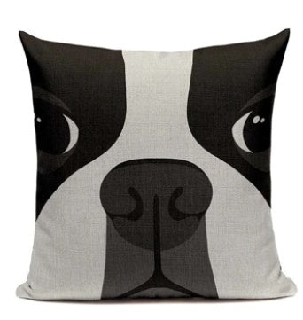 Boston Terrier Pillow Case