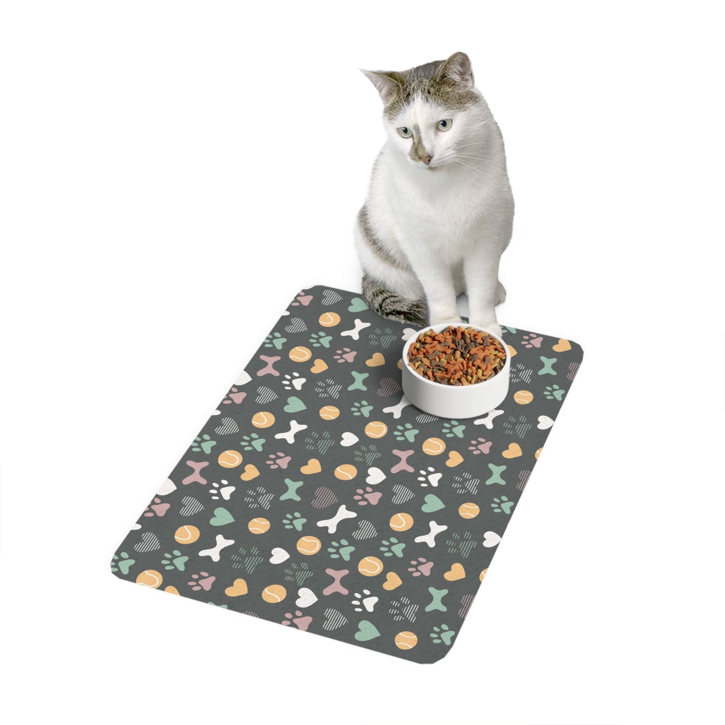 Dog Food Mat and Cat Food Mat / Pet Food Placemat