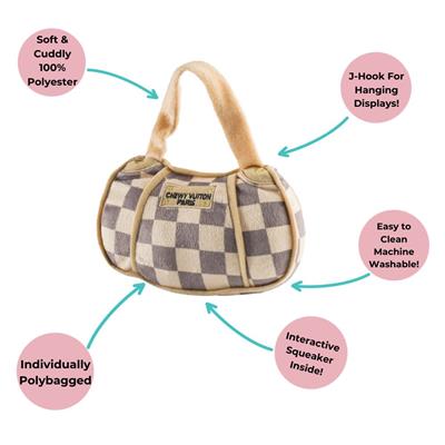Plush Purse Pet Toy