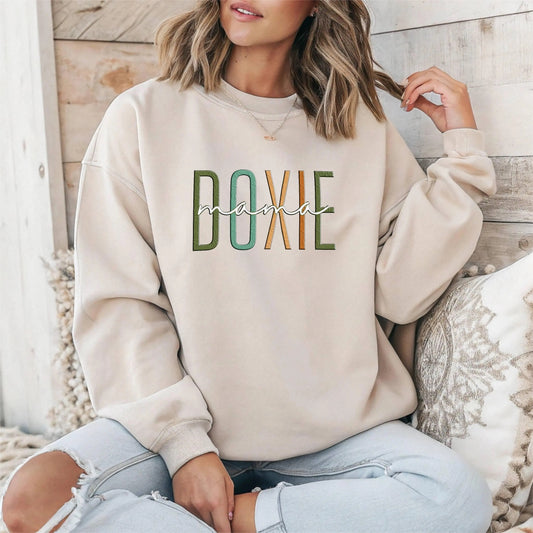 Custom Dog Mama Sweatshirt / Gift for dog moms
