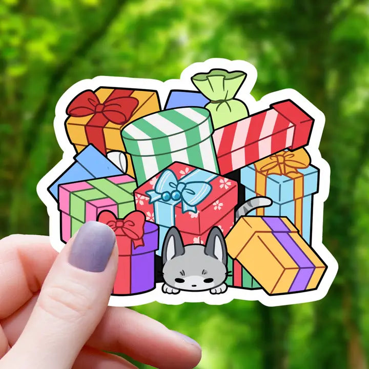Christmas Gift Cat