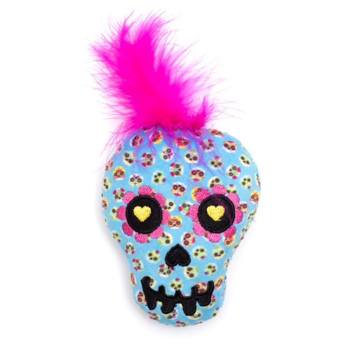 Halloween Cat Toy - Sugar skull cat toy