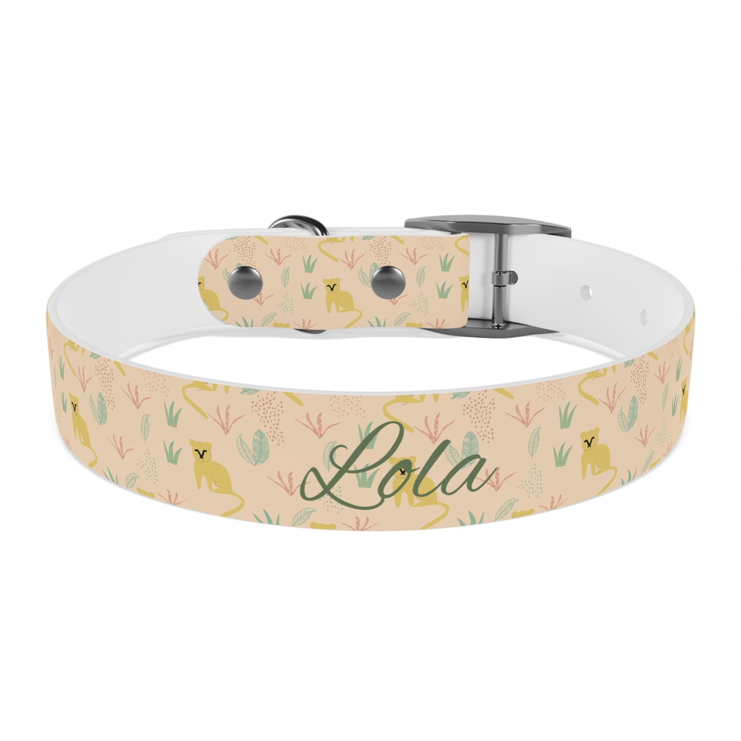 Personalized Tropical Dog Collar