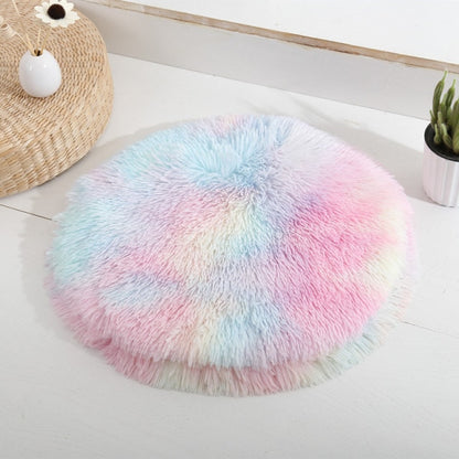 Round Plush Pet Bed