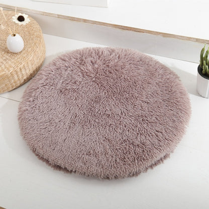 Round Plush Pet Bed