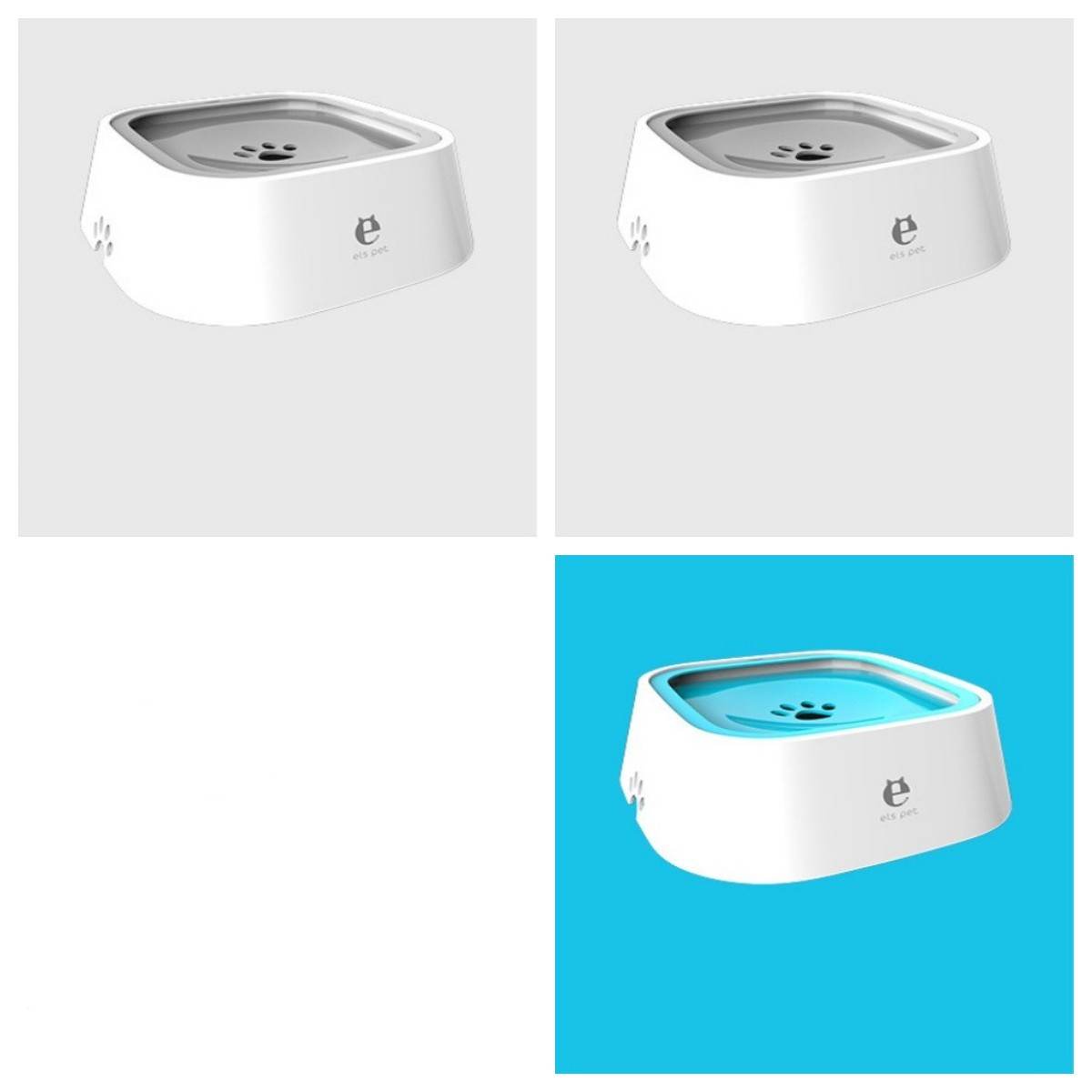 Cat Dog Water Bowl Anti Splash Design