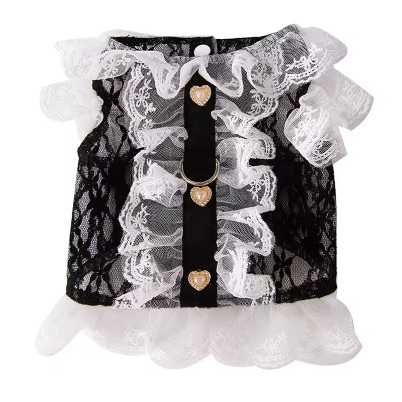 Sabrina Dress for Dogs – Elegant Lace Dog Dress