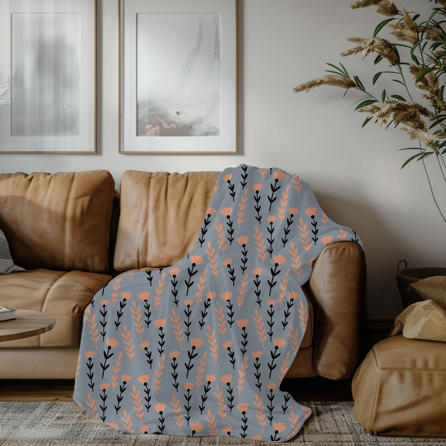 Wildflowers - Large Dog Blanket