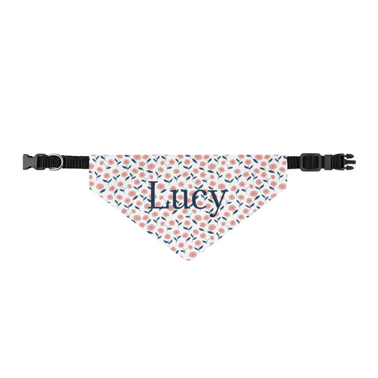 Personalized Cat Bandana — | Cat Bandana Collar | Pretty and Bones