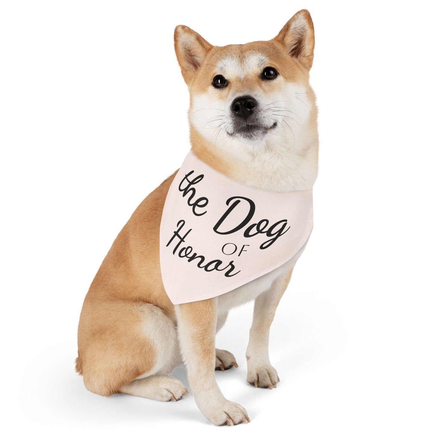 Pet Bandana Collar Dog of Honor