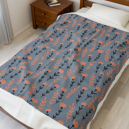 Wildflowers - Large Dog Blanket