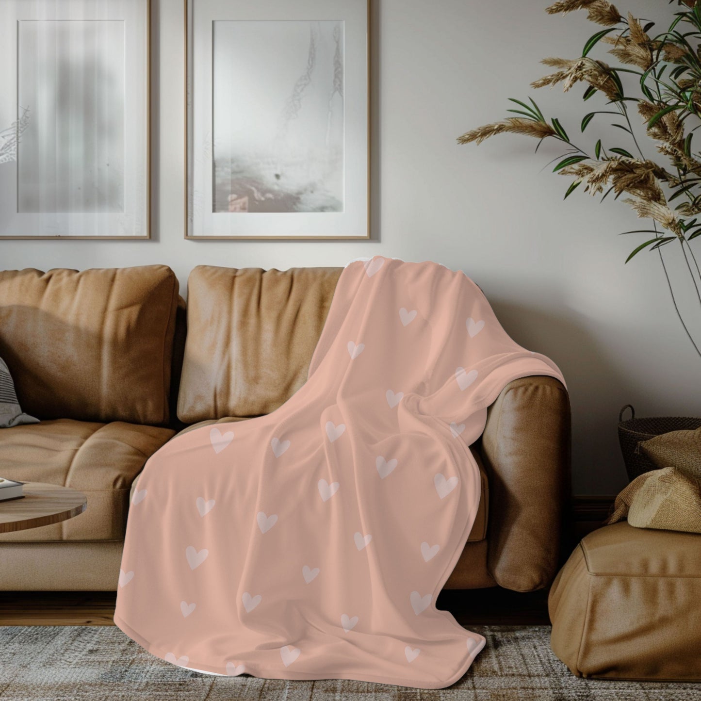 Hearts - Fleece Pet Blanket