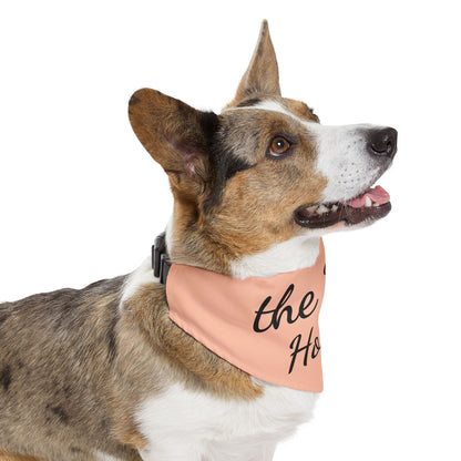 Bandana Collar Dog of Honor light peach