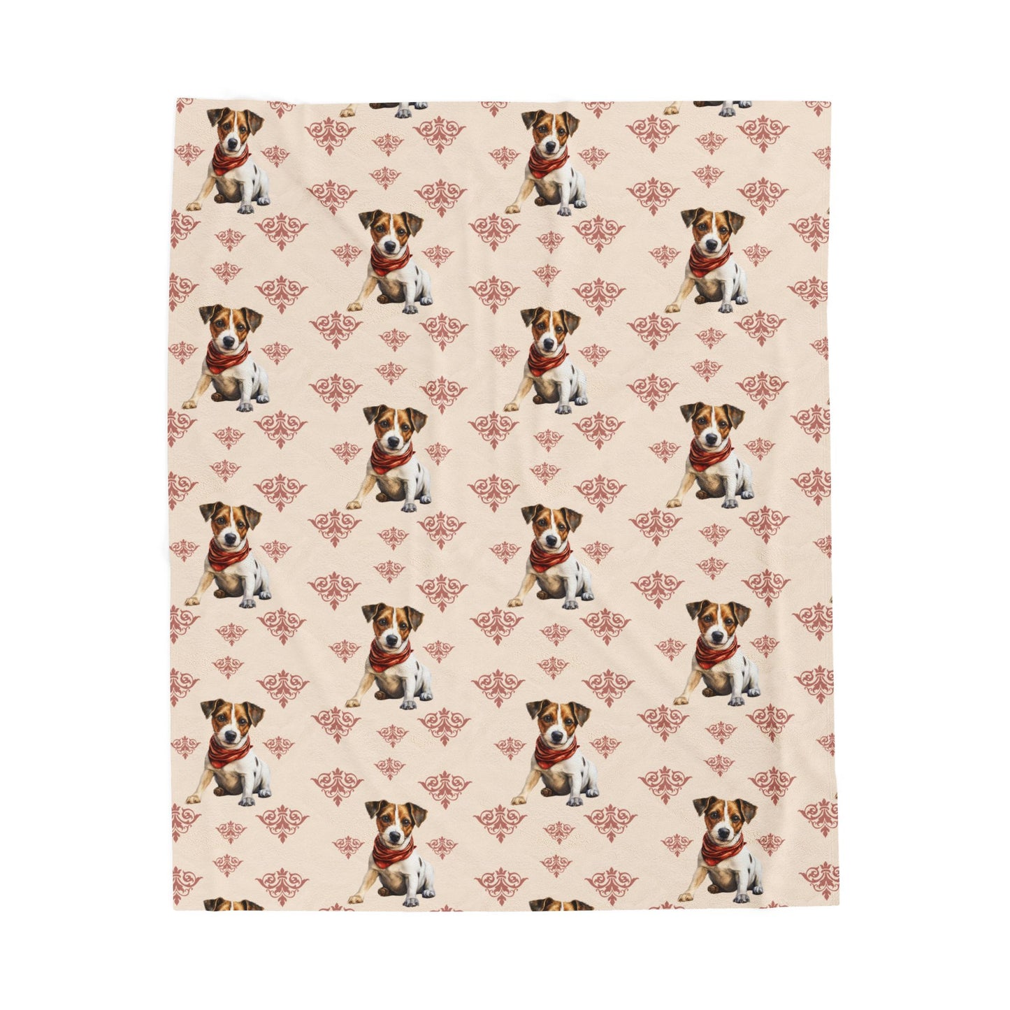 jack russel throw blanket