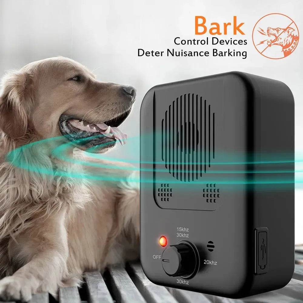Dog Ultrasonic Anti Barking Control Device Deterrent Training Device set
