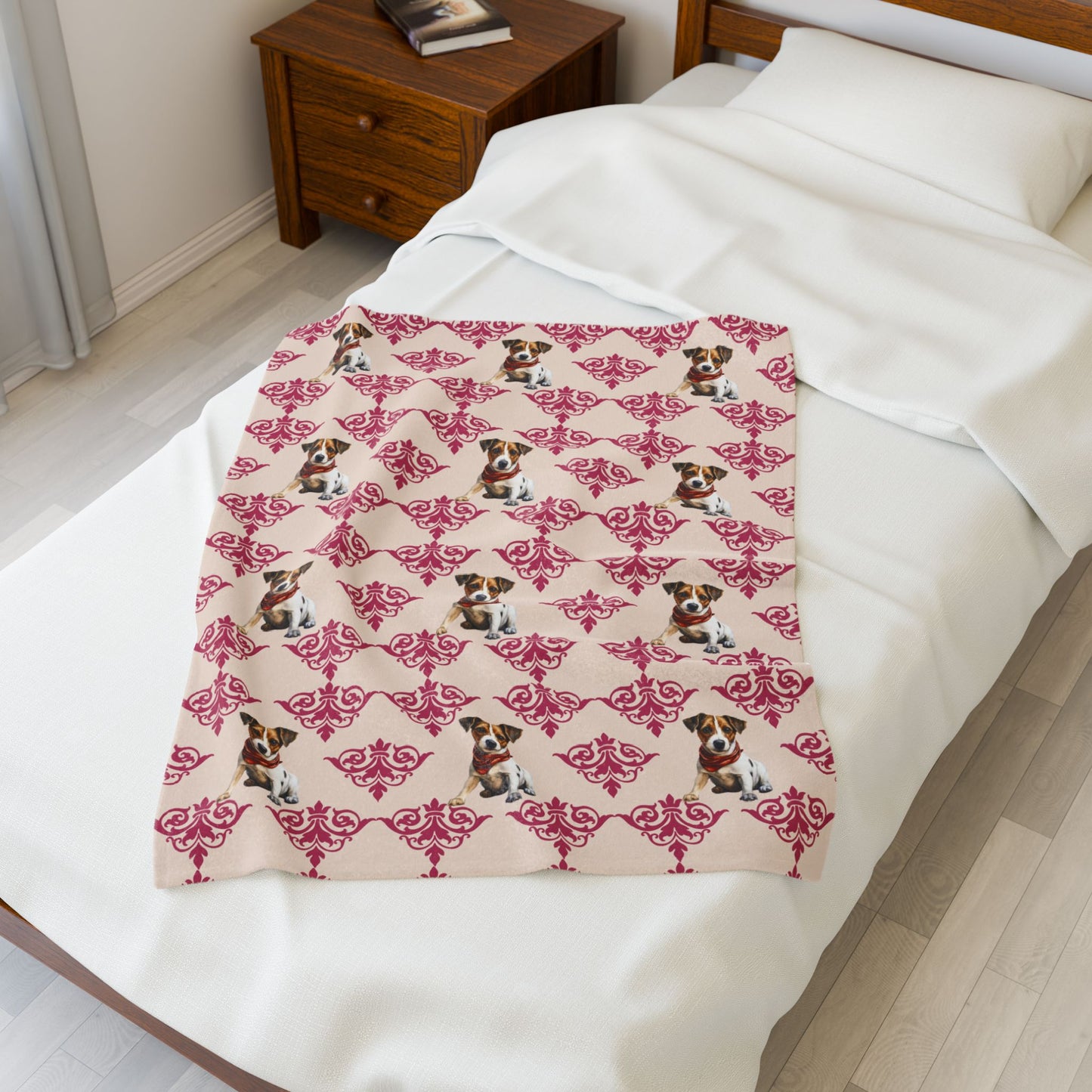 jack russel throw blanket