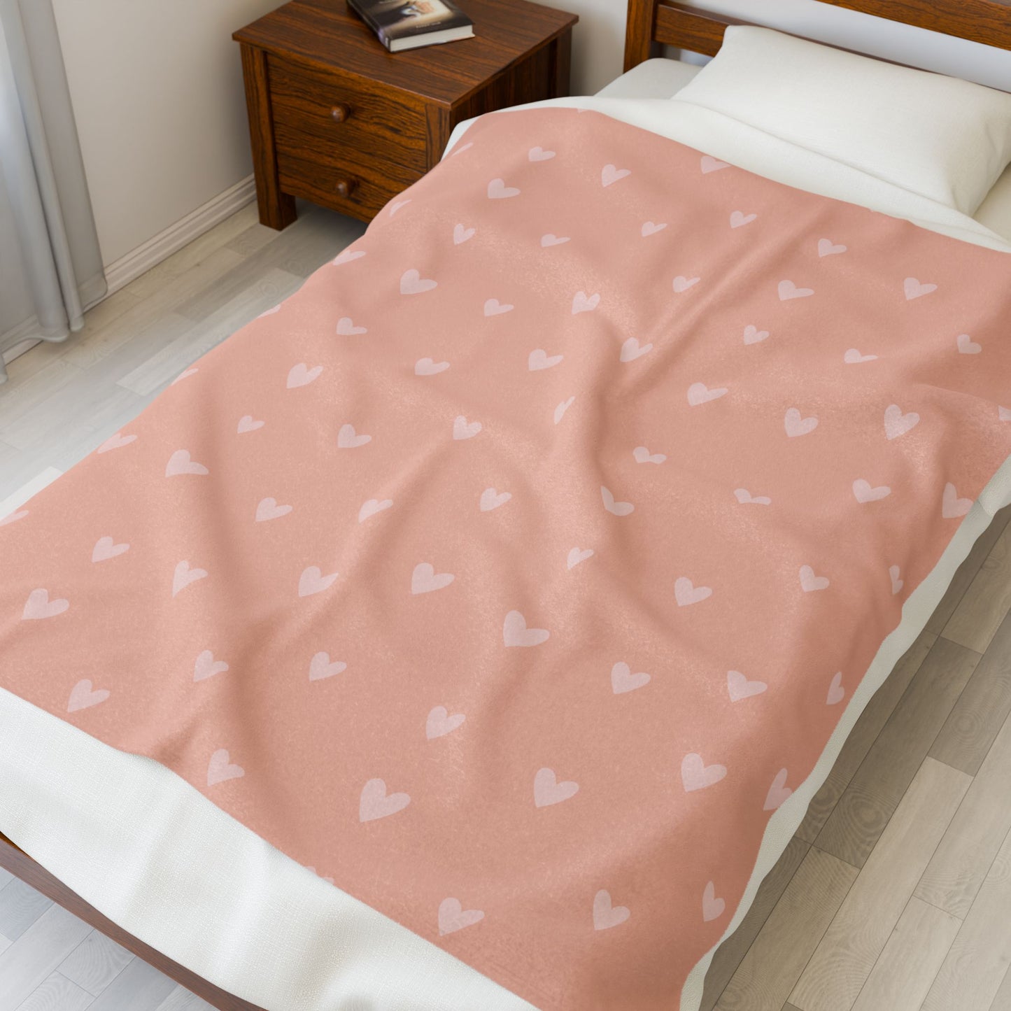 Hearts - Fleece Pet Blanket