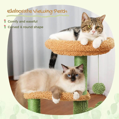 Plush Cat Tree Condo