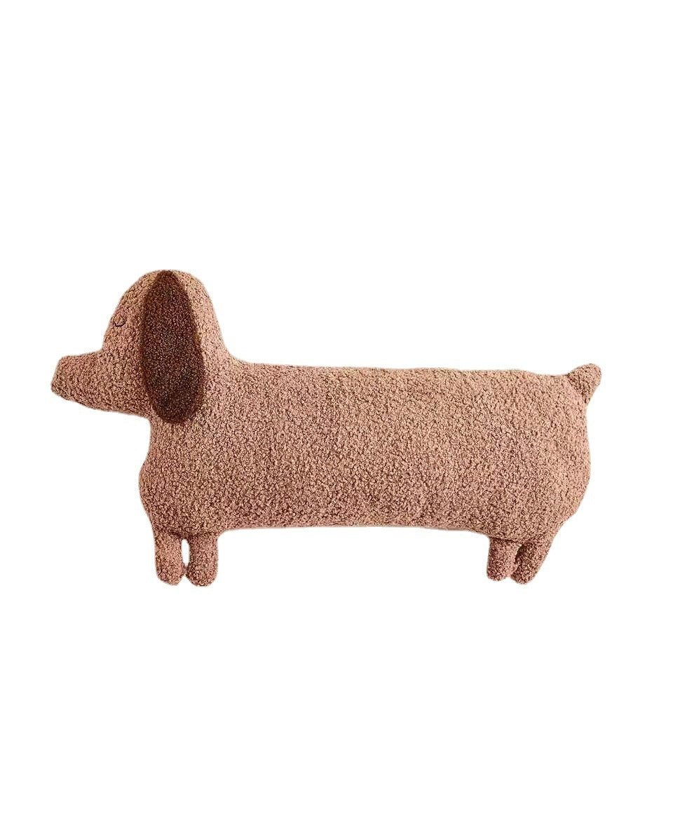 Adorable Dachshund-Shaped Pillow – Perfect for Pet Lovers!