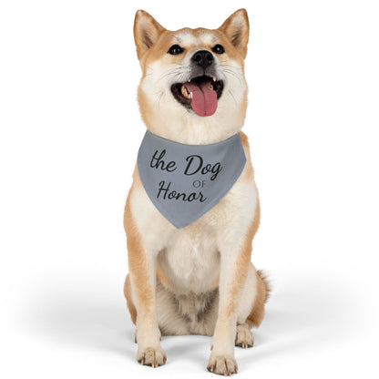 Pet Bandana Collar Dog of Honor