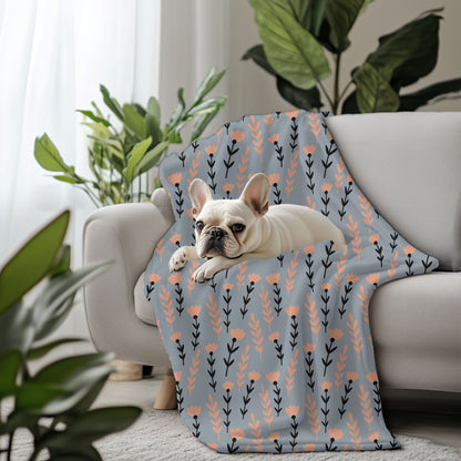 Wildflowers - Large Dog Blanket