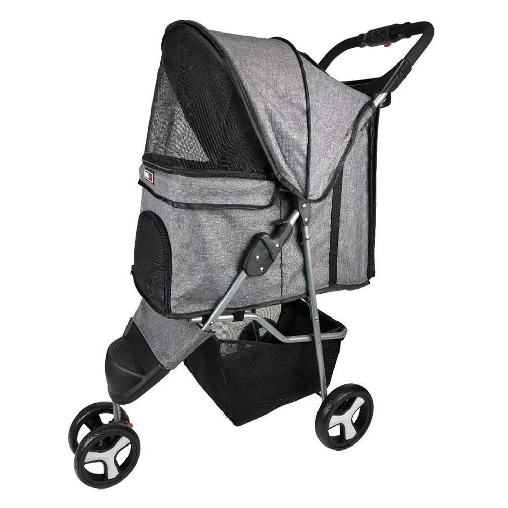 3 Wheel Pet Stroller for Cats and Small Dogs