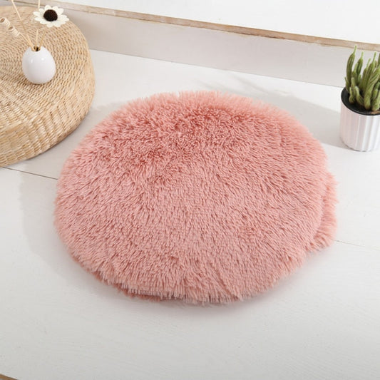 Round Plush Pet Bed