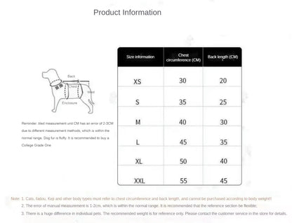 Jayden Dog Jacket | Dog Jacket for Cold Weather