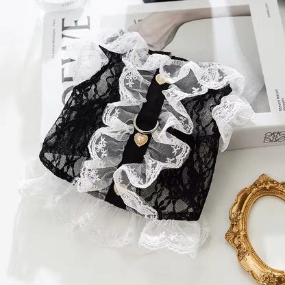 Sabrina Dress for Dogs – Elegant Lace Dog Dress