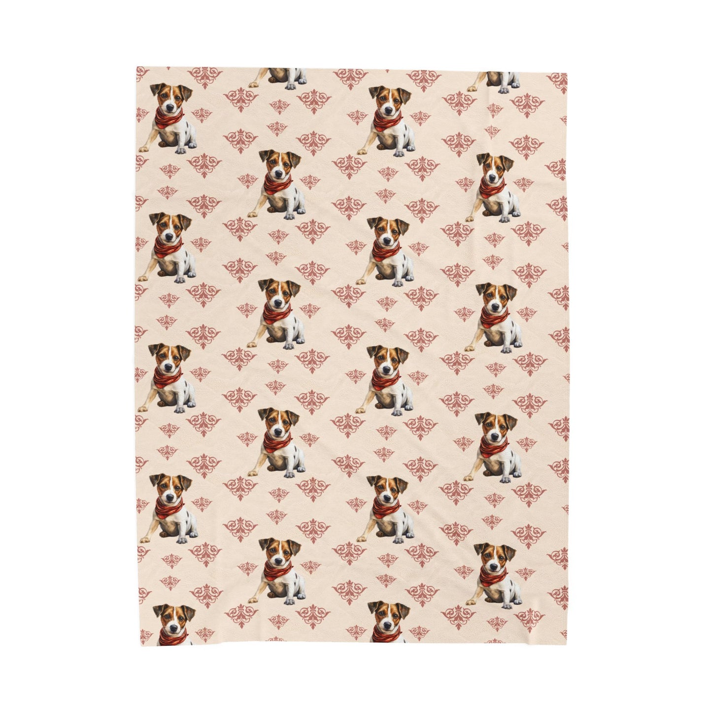 jack russel throw blanket