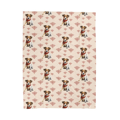 jack russel throw blanket