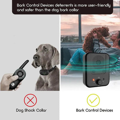 Dog Ultrasonic Anti Barking Control Device Deterrent Training Device set