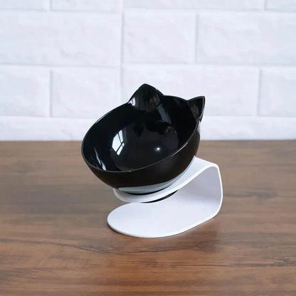 Elevated Double Food Bowl  for Pets Cat Dog Food and water Bowl