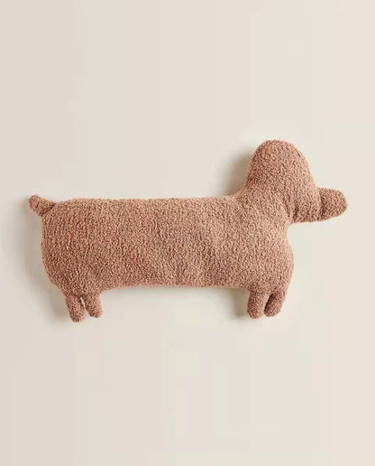 Adorable Dachshund-Shaped Pillow – Perfect for Pet Lovers!