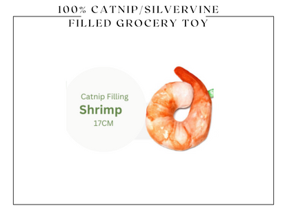 100% Silvervine/Catnip Filled Grocery Cuddle Toy