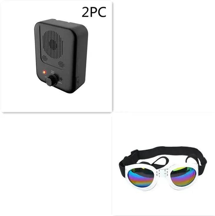 Dog Ultrasonic Anti Barking Control Device Deterrent Training Device set