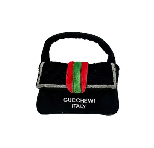 Gucchewi Purse Plush Toy – Luxury Plush Dog Toy