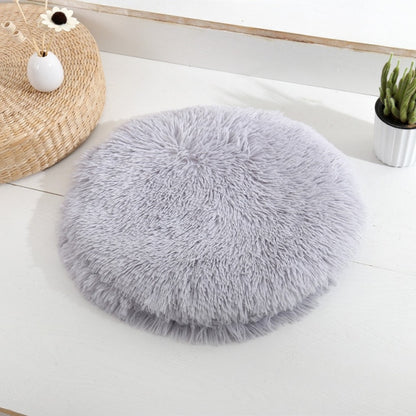 Round Plush Pet Bed