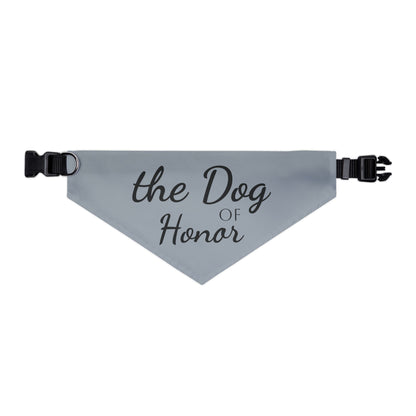 Pet Bandana Collar Dog of Honor