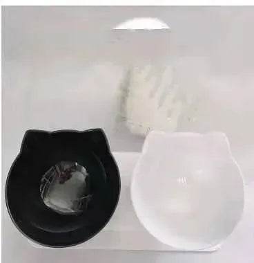 Elevated Double Food Bowl  for Pets Cat Dog Food and water Bowl