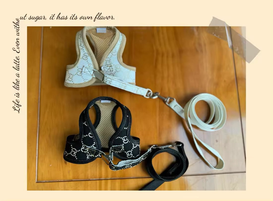 Gigi Dog Harness & Leash Set | Adjustable Dog Walking Set