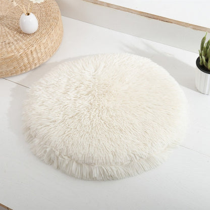 Round Plush Pet Bed