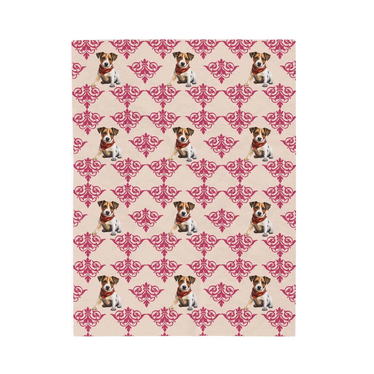 jack russel throw blanket