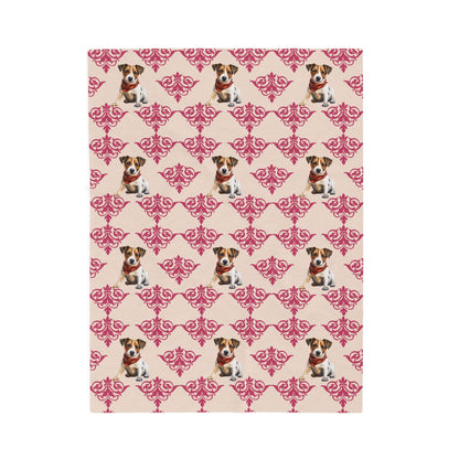 jack russel throw blanket