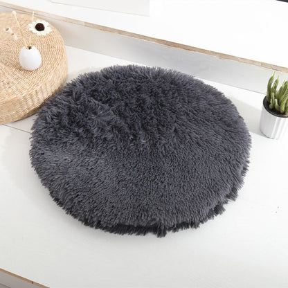 Round Plush Pet Bed