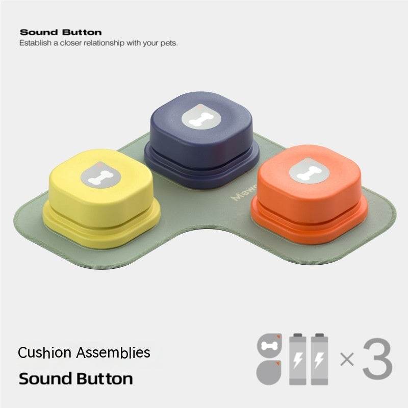 Pet Communication Button One-click Recordable Dog Talking Button