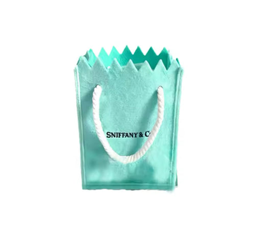 Sniffany & Co Bag Plush Toy – Luxury Plush Dog Toy