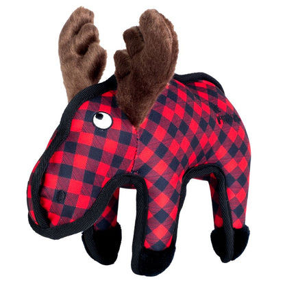 Buffalo Plaid Moose Pet Toy