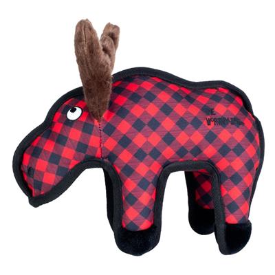 Buffalo Plaid Moose Pet Toy